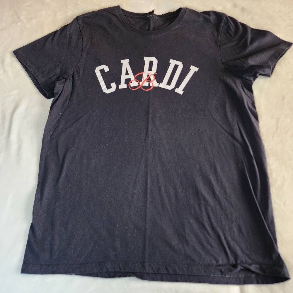 Bay Island Cardi B Black Graphic Tshirt Size 2XL